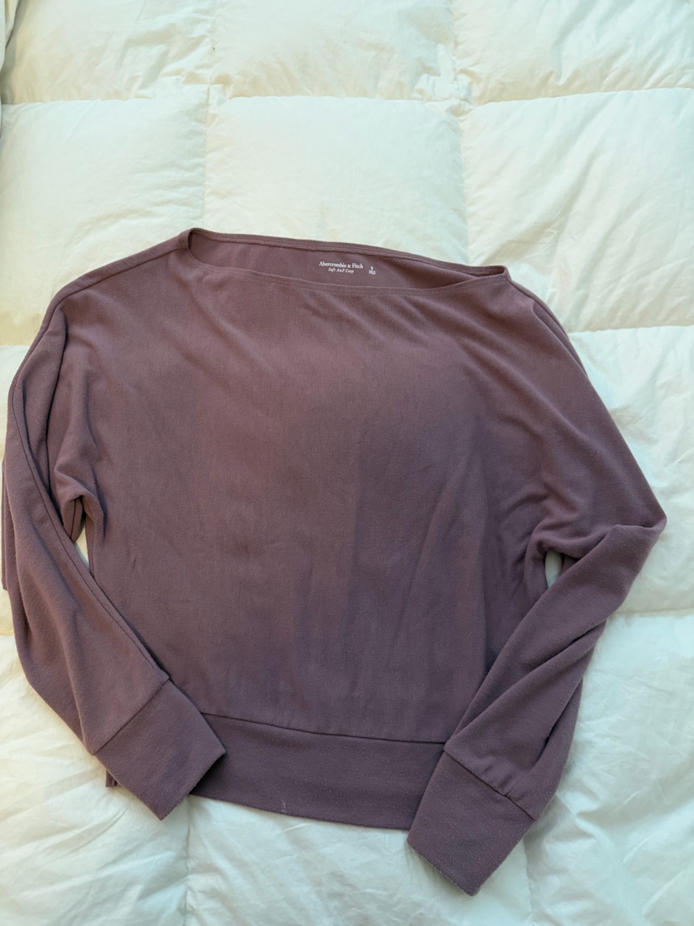 Women’s Boatneck Top in Dusty Plum